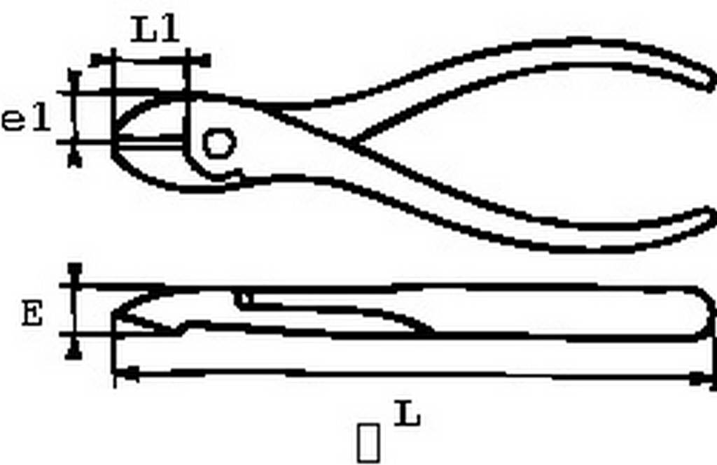 PINCE COUPE DIAGONALE CORDE A PIANO SAM OUTILLAGE - 232HR16