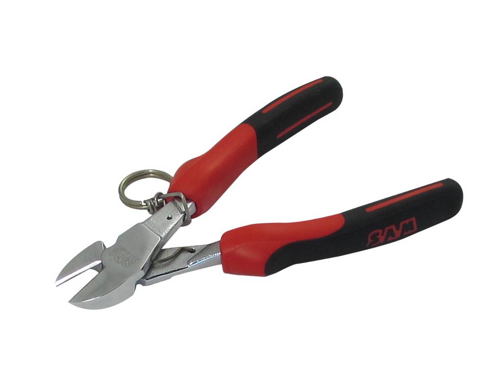 PINCE COUPANTE DIAGONALE BIMATIERE AVEC RESSORT 165 MM SAM OUTILLAGE - 232R16GFME