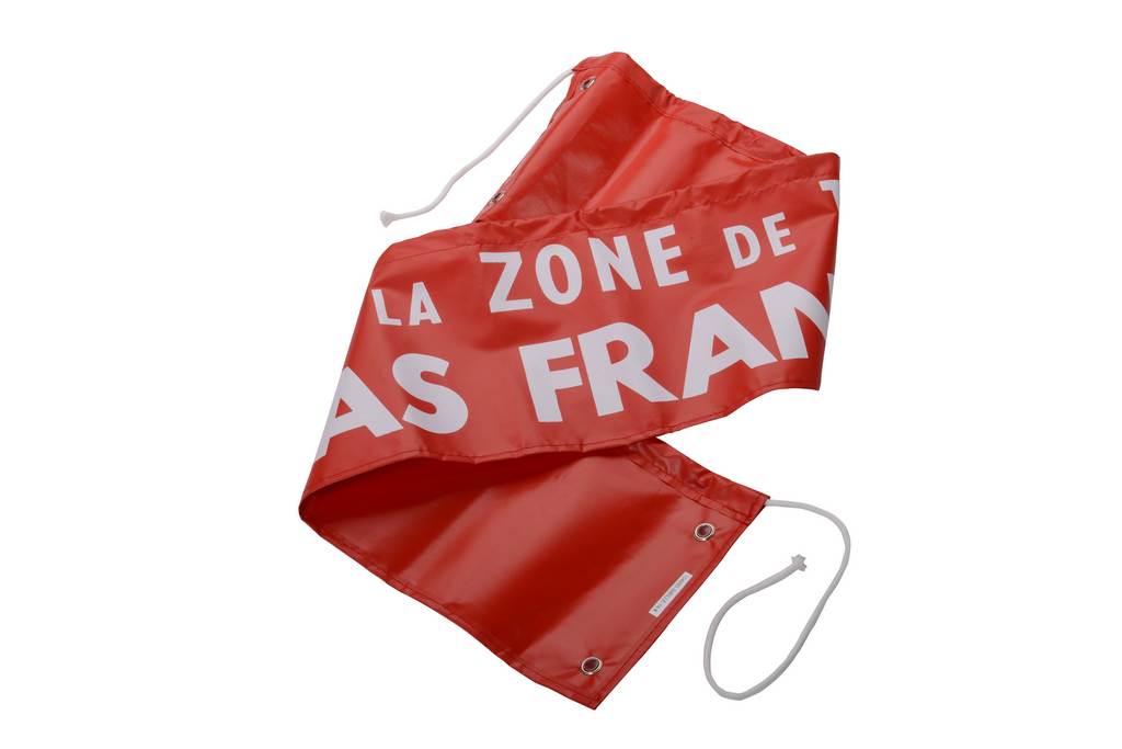 Banderole sécurité 'ne pas franchir' flexible SAM OUTILLAGE - 2364