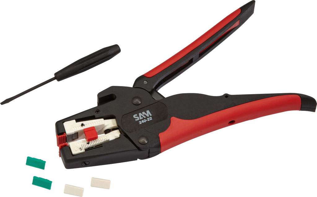 PINCE A DENUDER AUTOMATIQUE 0,25-1,5 MMÂ² SAM OUTILLAGE - 24022