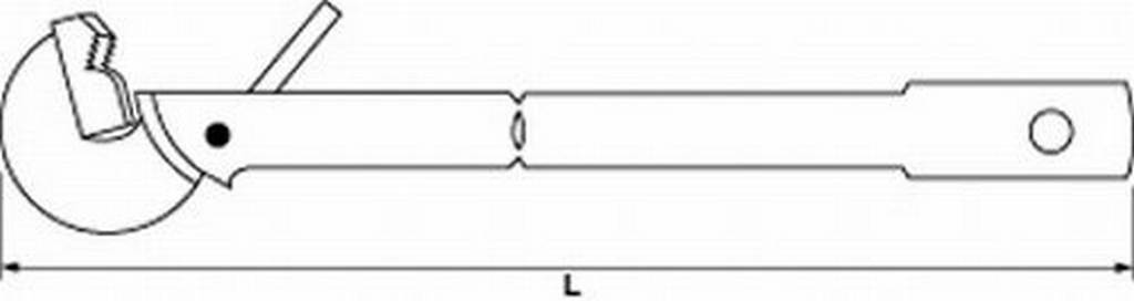 CLE GRIFFE SAM OUTILLAGE - 2534