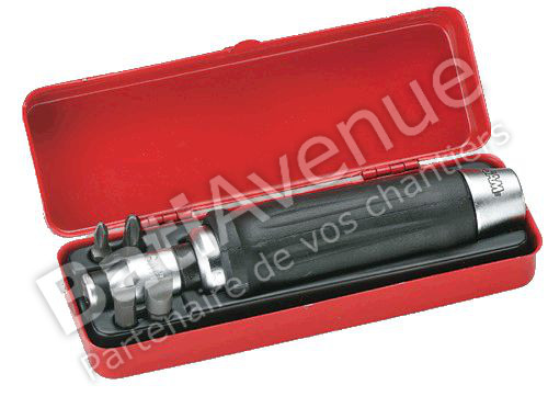COFFRET TOURNEVIS SAM OUTILLAGE A FRAPPER 6 OUTILS - 270A-J6