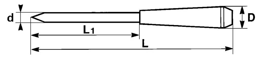 TOURNEVIS DE PRECISION 6 PANS CREUX 2,5 MM SAM OUTILLAGE - 276HM2,5