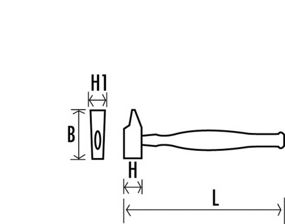 MARTEAU A RETREINDRE SAM OUTILLAGE - 29518A