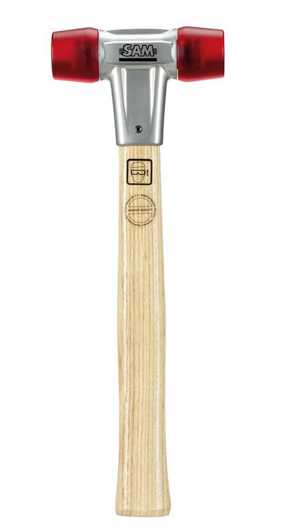 Massette avec embouts en acétate de cellulose - Diamètre 30 mm SAM OUTILLAGE - 32330