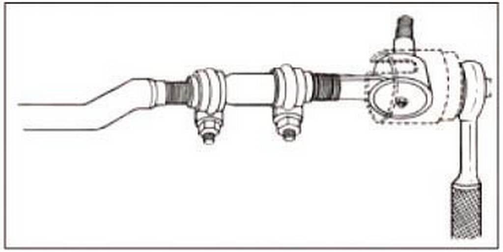 DOUILLE SPECIALE ROTULE DE DIRECTION SAM OUTILLAGE - 3251