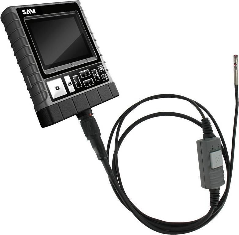 VIDEOSCOPE 4,9MM RENVOI ANGULAIRE SAM OUTILLAGE - 34424