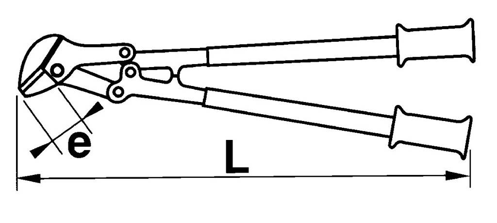CISAILLE A DEUX MAINS PASSEFRANC ARTICULEE SAM OUTILLAGE - 35063