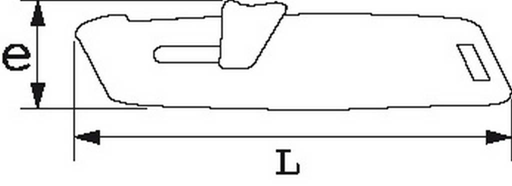 COUTEAU RETRACTABLE ALLIAGE LEGER SAM OUTILLAGE - 3788 - SAMOUTILLAGE - 378-8