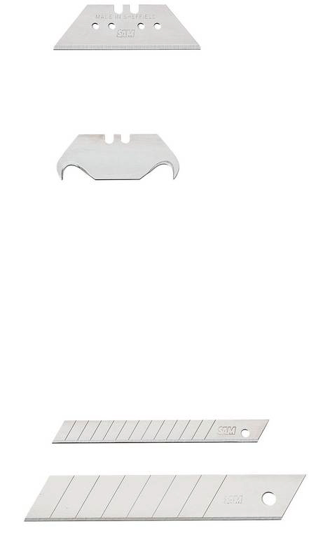 BOITE 100 LAMES 9,5 MM SAM OUTILLAGE - 37960