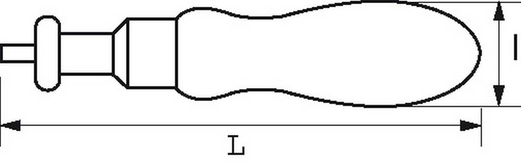 TOURNEVIS DYNAMOMETRIQUE 0,2-1,3NM MONOCOUPLE DEBRAYABLE CARRE 1/4' SAM OUTILLAGE - 40MC3