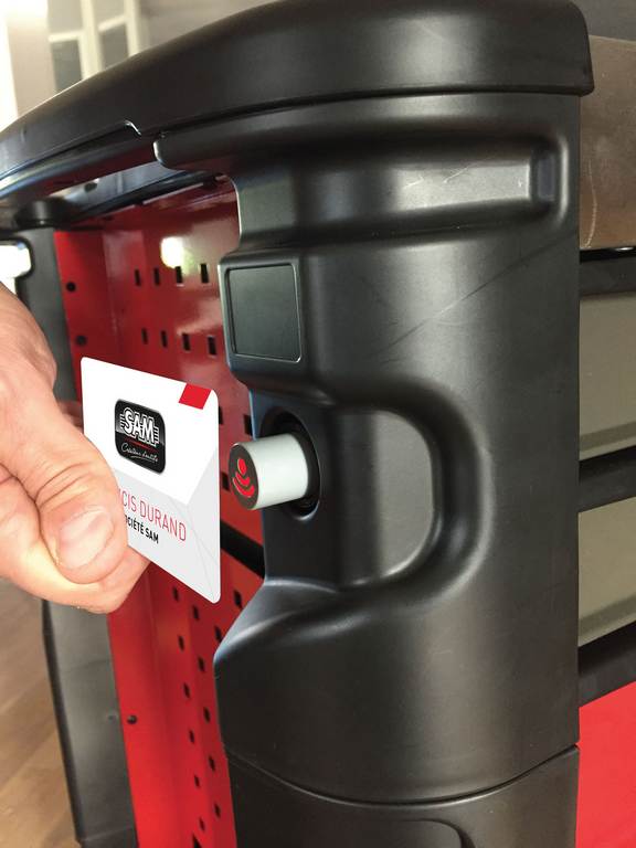 Badge électronique pour servantes à badge SAM OUTILLAGE - 41CARD