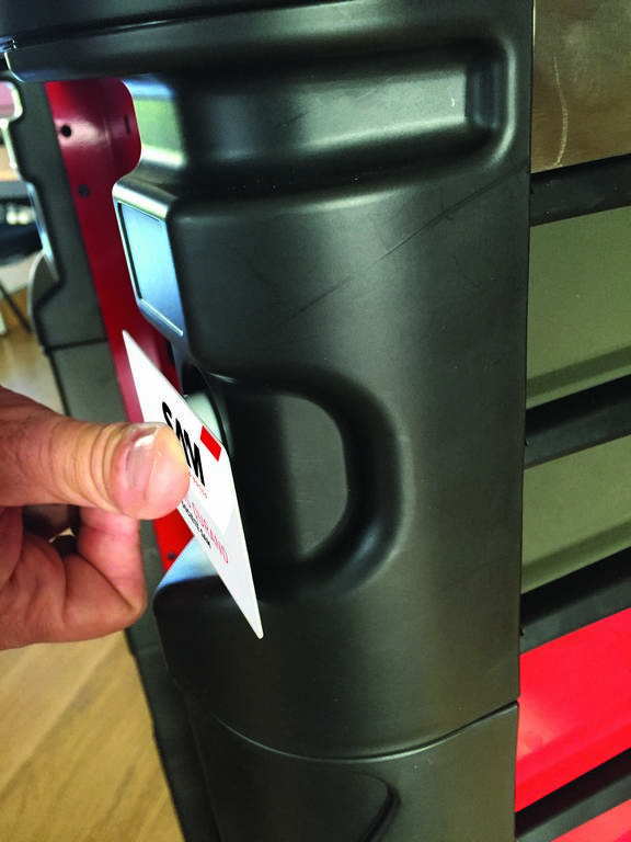 Badge électronique pour servantes à badge SAM OUTILLAGE - 41CARD