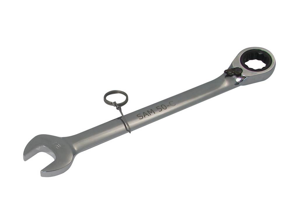 CLE MIXTE A CLIQUET 12 MM SAM OUTILLAGE - 50C12FME