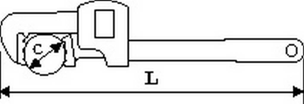 CLE STILLSON 10' SAM OUTILLAGE - 63210