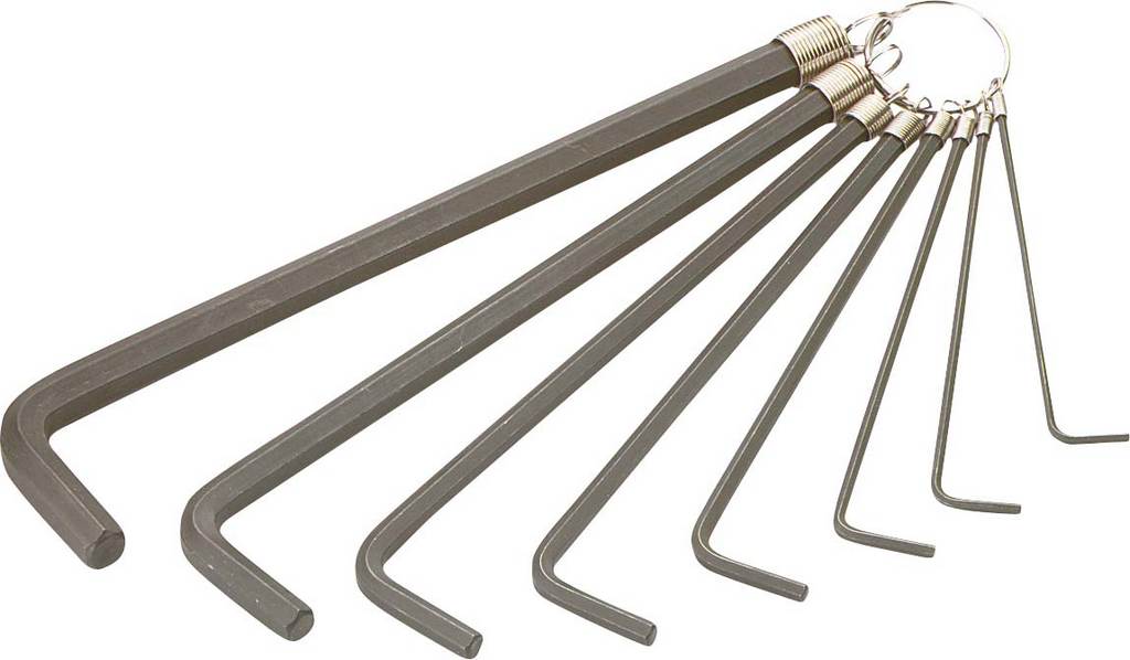 ANNEAU 8 CLES MALES LONGUES EN POUCE SAM OUTILLAGE - 63AN8A