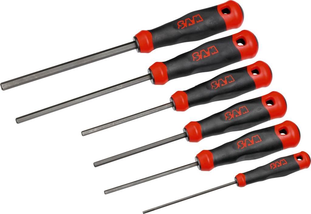 JEU DE CLES MALES EMMANCHEES BIMATIERE DROITE S1 SAM OUTILLAGE - 67J6A