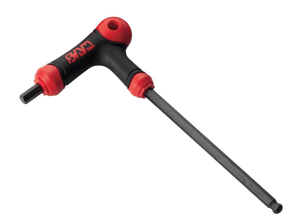 CLE MALE 6 PANS A TETE SPHERIQUE POIGNEE EN L 8MM SAM OUTILLAGE - 67PT8