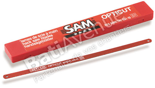 BOITE 50 LAMES DE SCIE SAM OUTILLAGE 12 DENTS/CM- 691-12DA