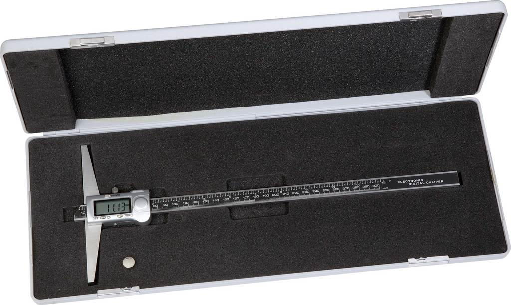 JAUGE DE PROFONDEUR DIGITAL 300MM 1/100E + USB SAM OUTILLAGE - 710J10