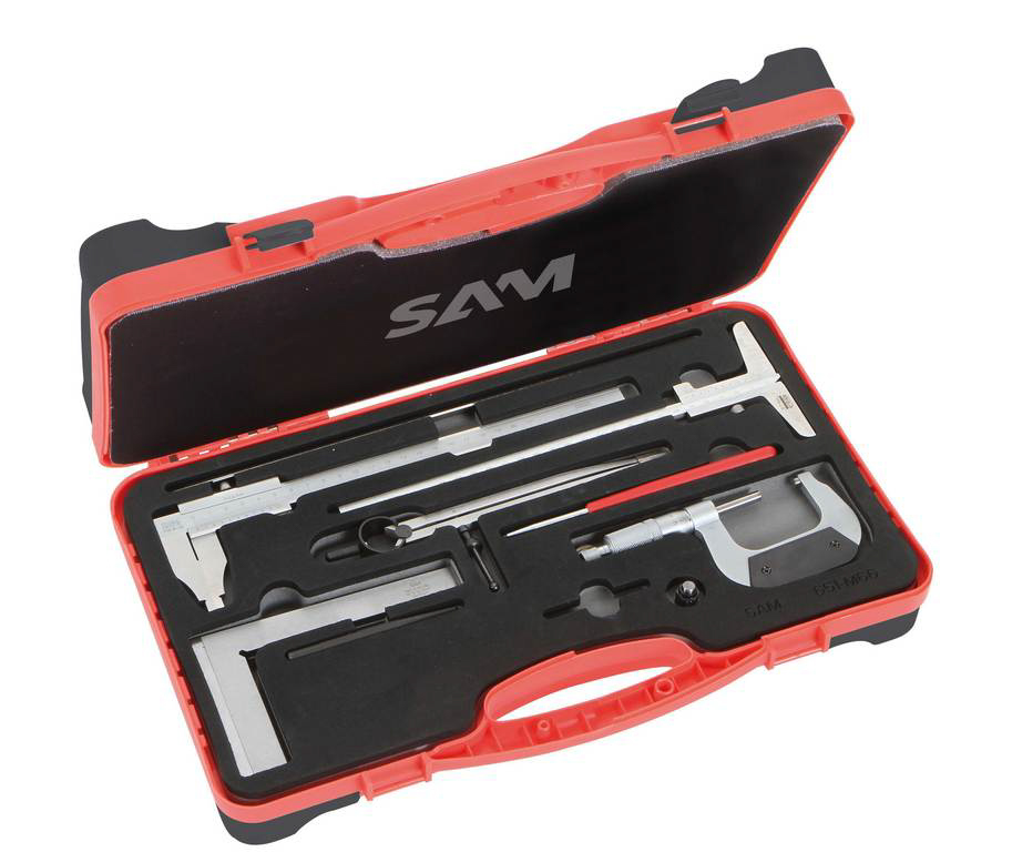 COFFRET METROLOGIE 9 OUTILS SAM OUTILLAGE - 710J12