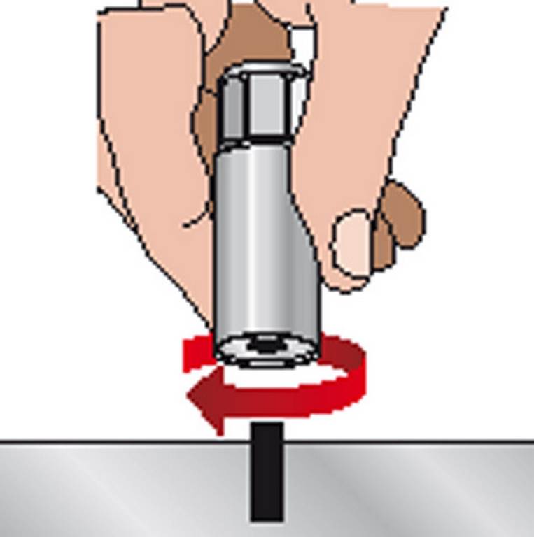 DEGOUJONNEUR A ROULEAUX M6 SAM OUTILLAGE - 7636