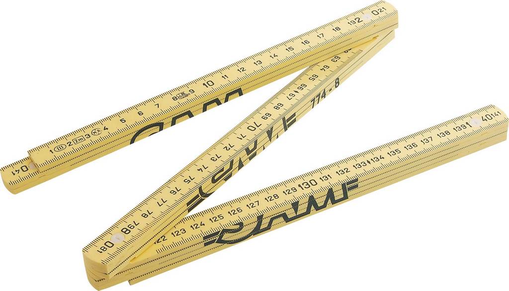 METRE PLIANT FIBRE DE VERRE 2M SAM OUTILLAGE - 7748