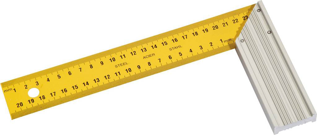 EQUERRE LAME ACIER 250 MM SAM OUTILLAGE - 774A25