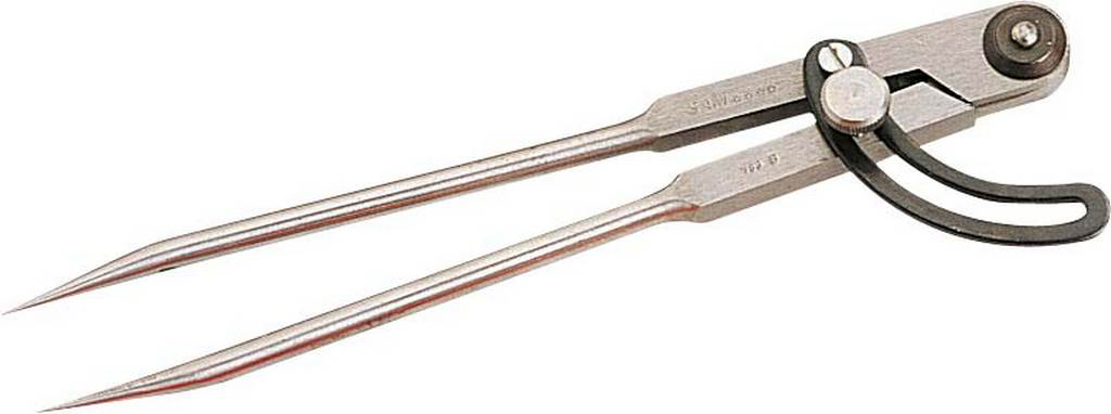 COMPAS A CHARNIERE AVEC SYSTEME DE BLOCAGE SAM OUTILLAGE - 783B25