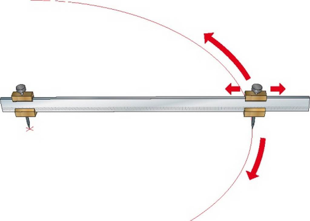COMPAS A VERGE SAM OUTILLAGE - 783V53