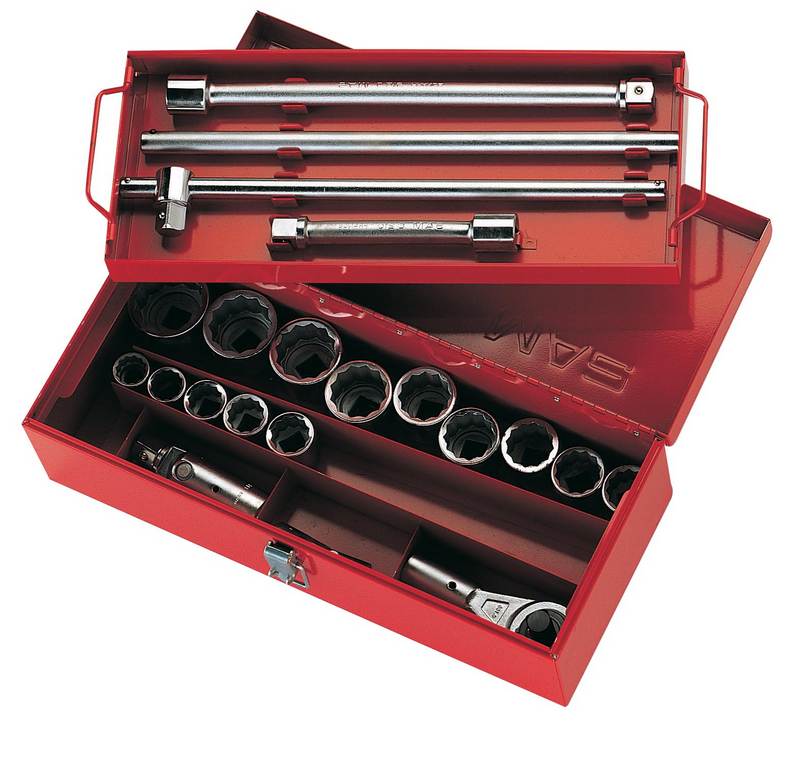 COFFRET 25 OUTILS 3/4' - SAMOUTILLAGE - 78-C25