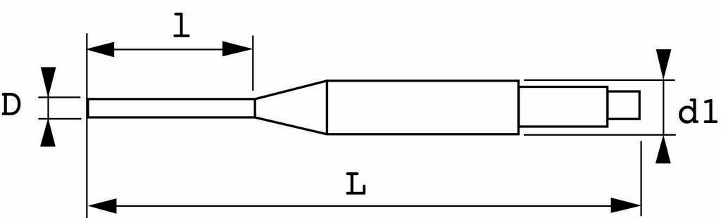 CHASSE-GOUPILLES COURT 3,4 MM - SAMOUTILLAGE - 7-C34A