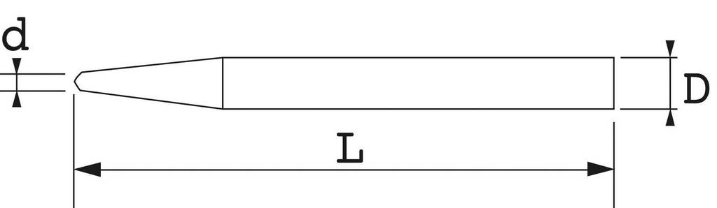 POINTEAU 4 MM SAM OUTILLAGE - 8N4A