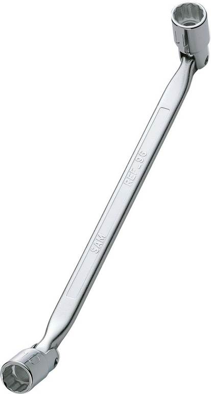 CLE A DOUILLES ARTICULEES 10X11 MM SAM OUTILLAGE - 9610X11