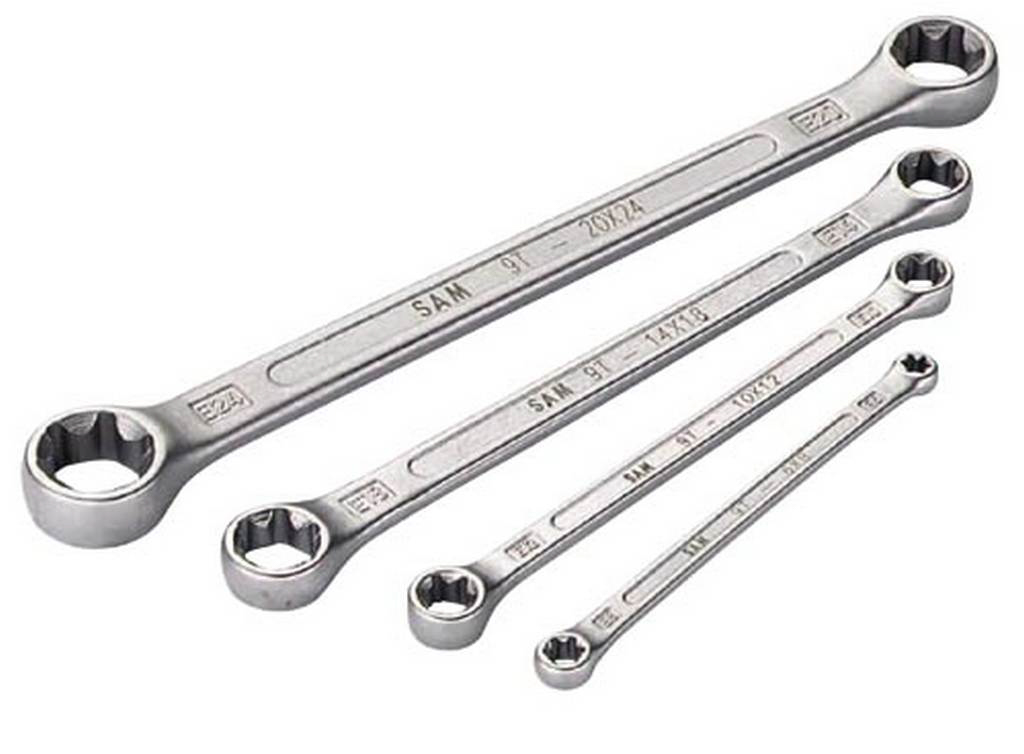 JEU 4 CLES POLYGONALES TORX SAM OUTILLAGE - 9TJ4