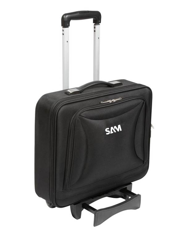 VALISE TEXTILE VIDE 440 MM AVEC TROLLEY SAM OUTILLAGE - BAG3