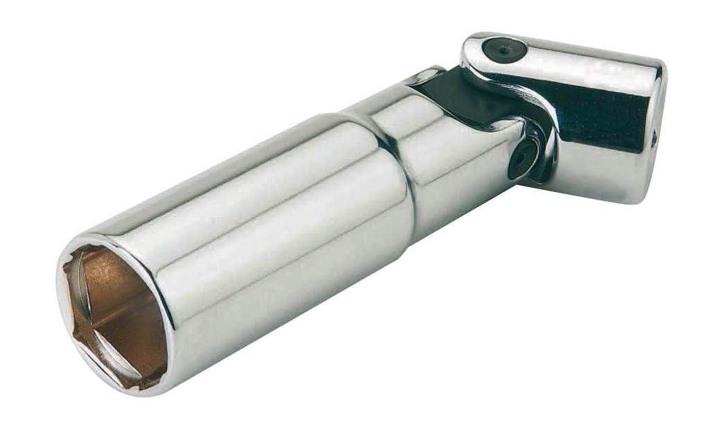 DOUILLE 3/8 POUR BOUGIE DE 16 MM A CARDAN SAM OUTILLAGE - BDC16JC