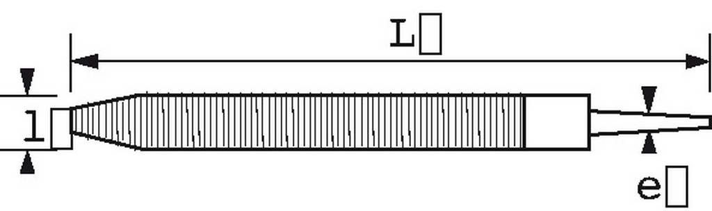 RAPE 1/2 RONDE MI-DOUCE SAM OUTILLAGE - BRD25M