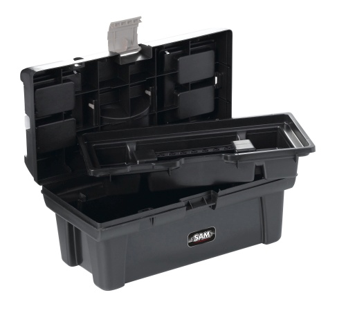Caisse à outils 18 L PVC SAM OUTILLAGE-CAO-16