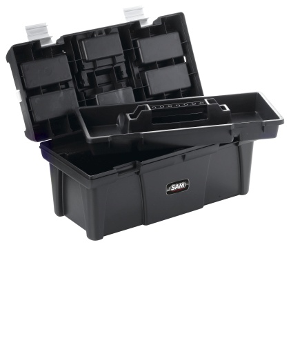 Caisse à outils PVC 31 L SAM OUTILLAGE-CAO-19