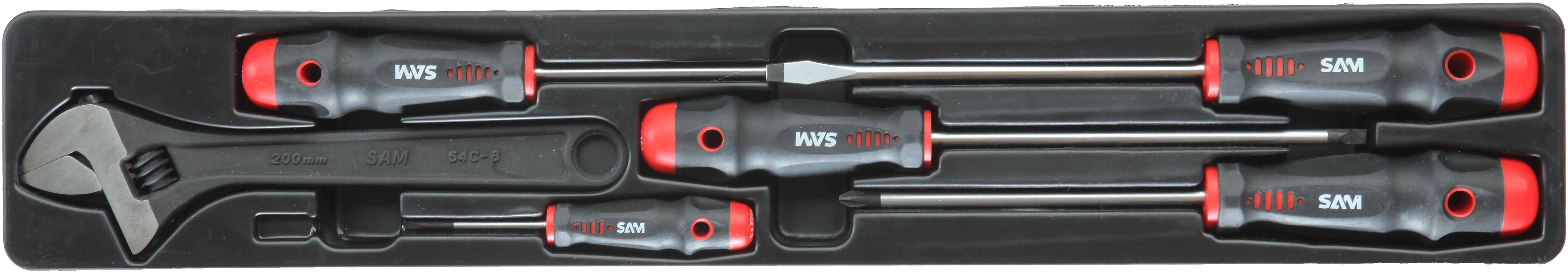 LOT DE 12 COMPOSITIONS DE 113 OUTILS AVEC CAISSE DE MAINTENANCE SAM OUTILLAGE - CP113BOXJ12