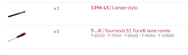 Valise multi outils 145 outils SAM OUTILLAGE - CP146