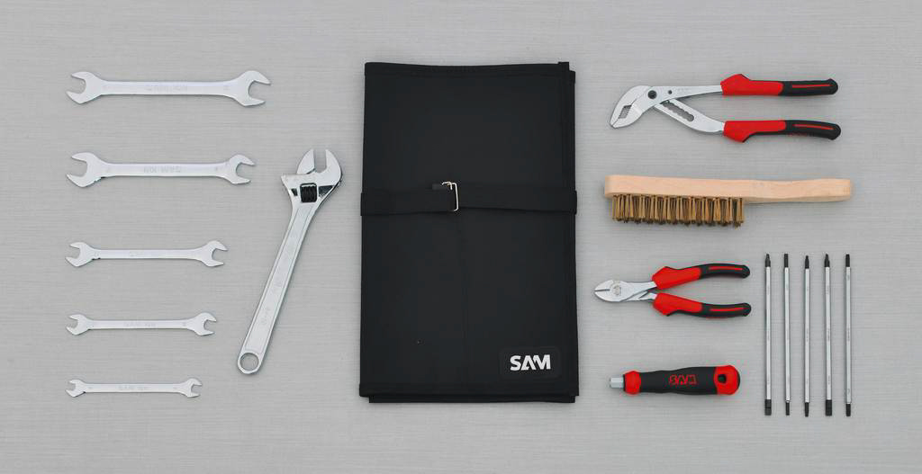 TROUSSE 15 OUTILS POUR LYCEEN ET PARTICULIER SAM OUTILLAGE - CP15SC