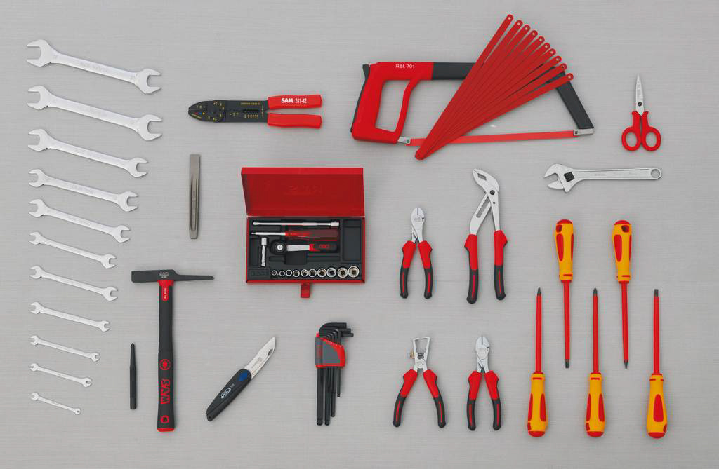 SELECTION ELECTRICIEN 61 OUTILS SAM OUTILLAGE - CP61