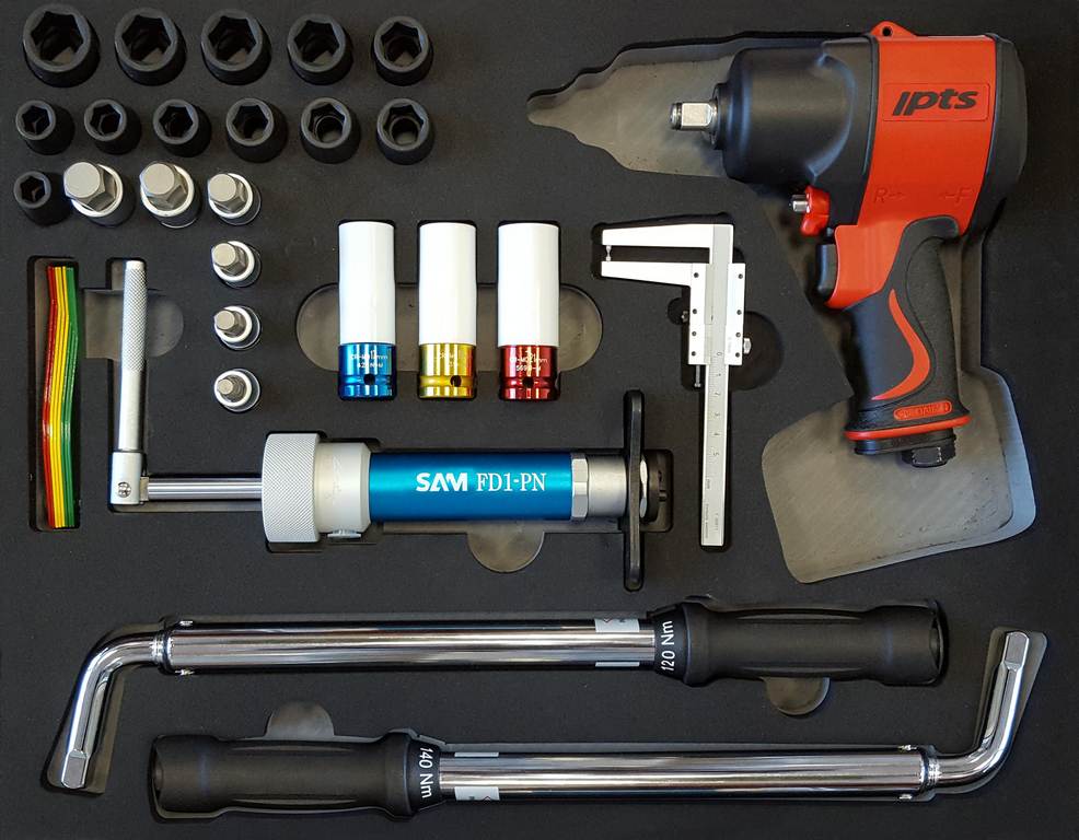 Composition mécanicien pour roues et disques SAM OUTILLAGE - CP7M