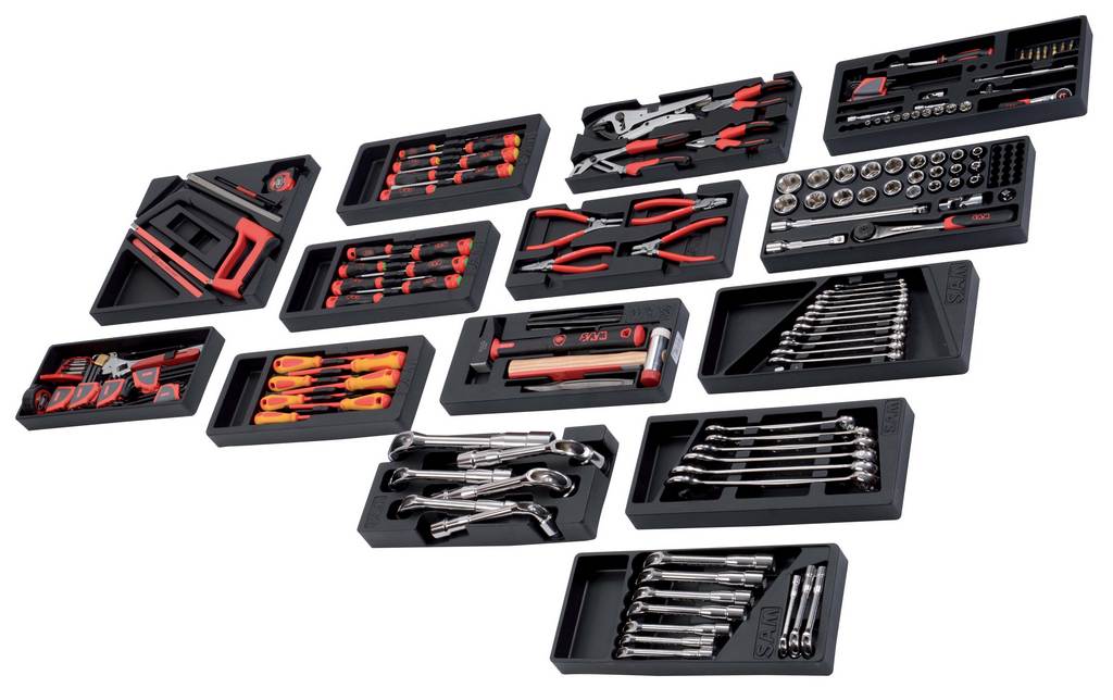 Composition 14 modules avec servante extra-large SAM OUTILLAGE - CPP202XL