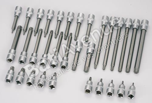 DOUILLES SAM OUTILLAGE TOURNEVIS 1/2 TORX COFFRET - CP-STJ