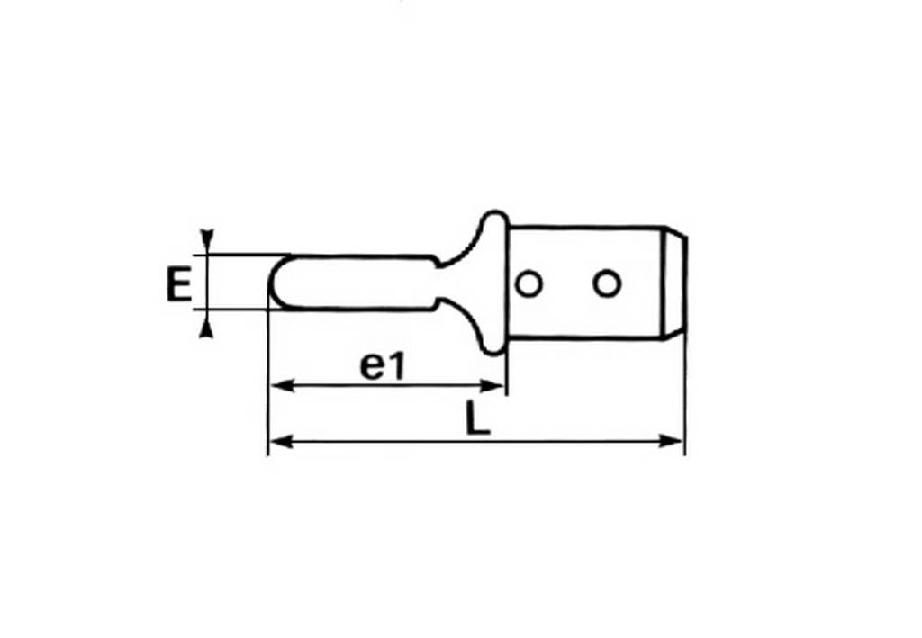 EMBOUT DYNA FOURCHE PLATE 19 MM SAM OUTILLAGE - D019