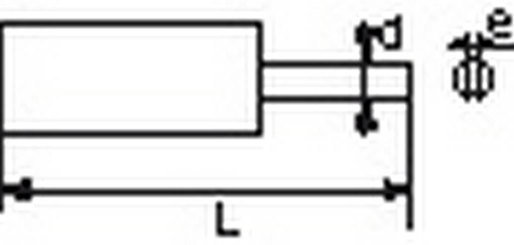 SET DE 3 EMBOUTS DURS POUR MATERIAUX TENDRES FENTE 13 SAM OUTILLAGE - E212F13