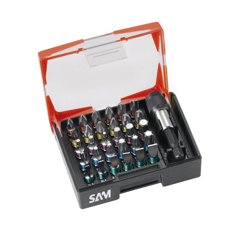 COFFRET 31 EMBOUTS DE VISSAGE SAM OUTILLAGE - EMB31C